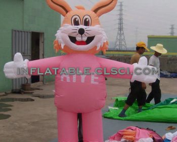 M1-256 inflatable moving cartoon