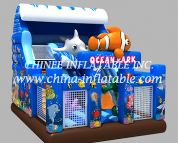 T8-1441 inflatable slide
