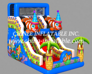 T8-1443 inflatable slide
