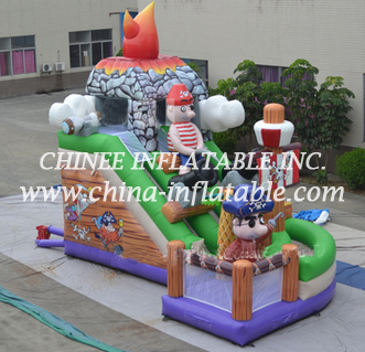 T8-1473 inflatable slide